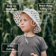 Load image into Gallery viewer, Kids Cotton Bucket Hats | Blue Whale
