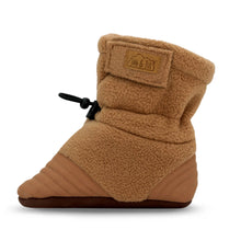Load image into Gallery viewer, Baby Stay-Put Cozy Booties | Brown Bear
