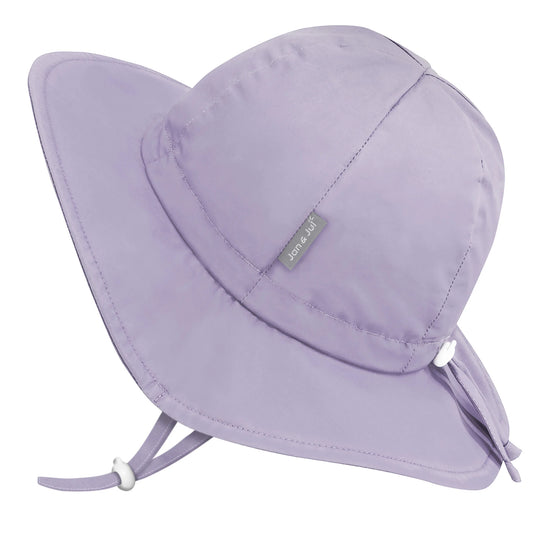 Cotton Floppy Sun Hat l Dusty Purple