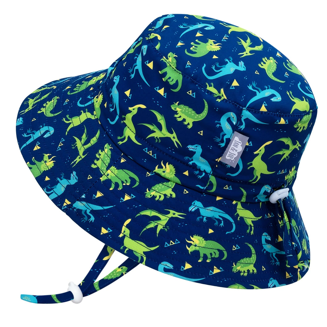 Kids Water Repellent Bucket Hats | Dinoland