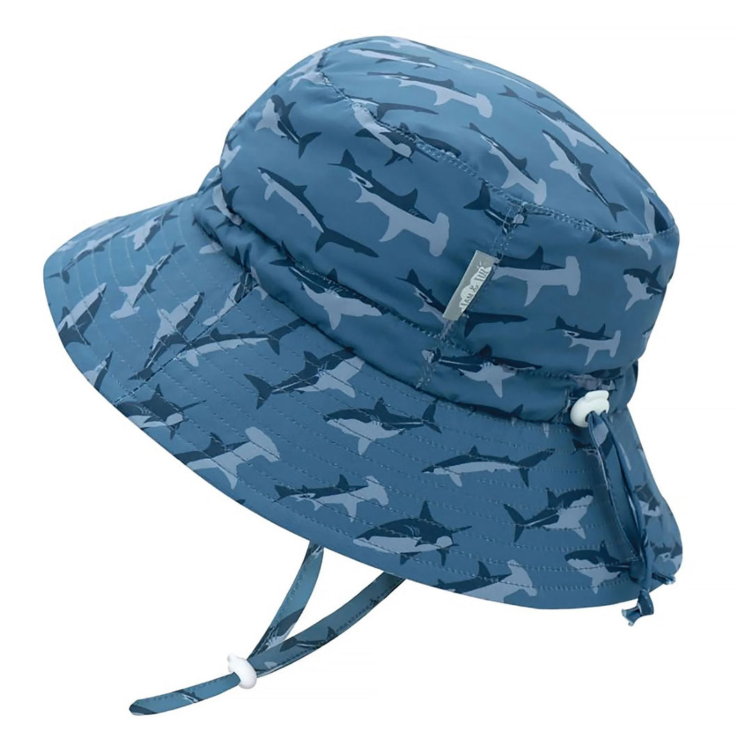 Kids Water Repellent Bucket Hats | Shark