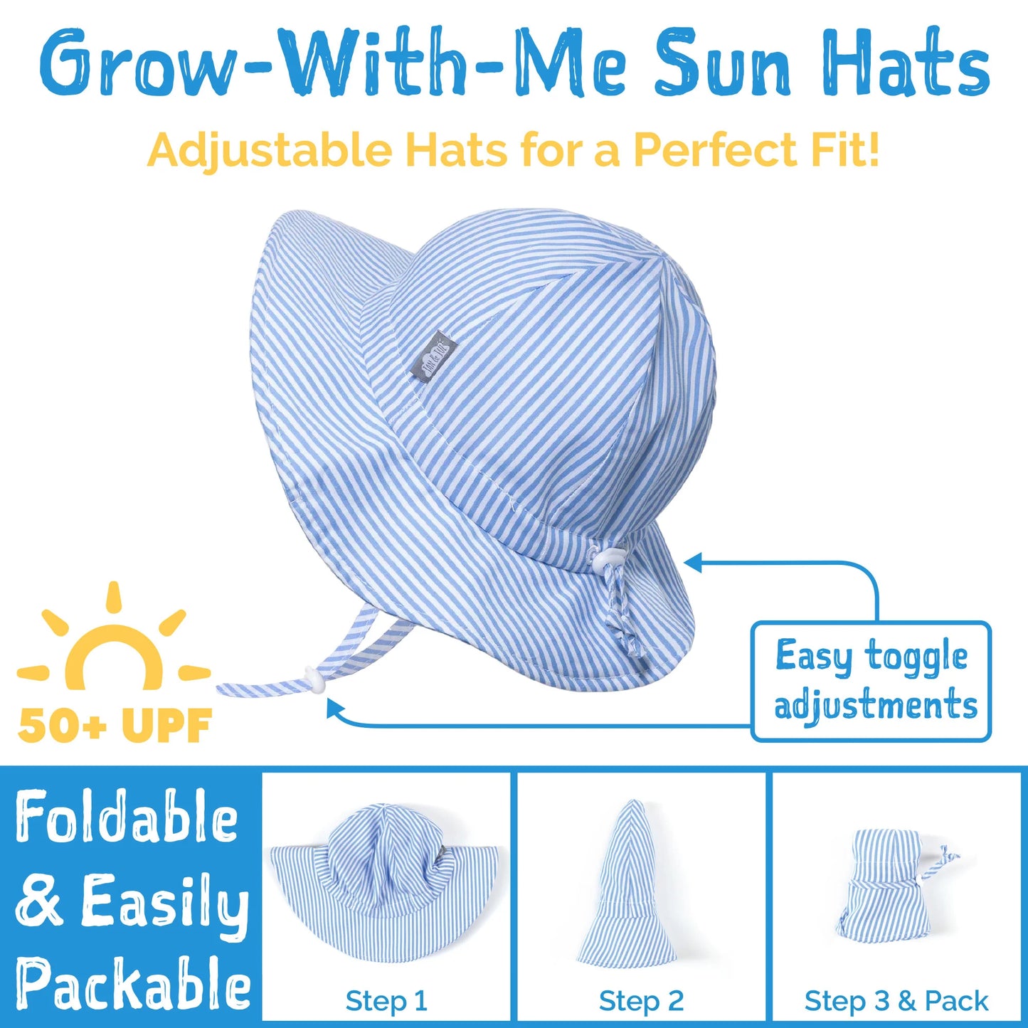 Cotton Floppy Sun Hat l Dusty Purple