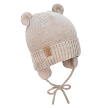 Load image into Gallery viewer, Kids Knit Winter Earflap Hats | Wheat Field
