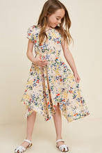Load image into Gallery viewer, Floral Hanky Hem Dress
