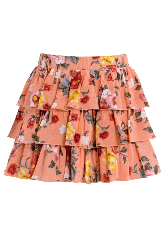 Tiered Ruffle Skirt