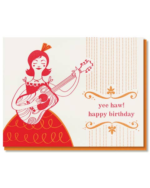 Yee Haw! Birthday Card