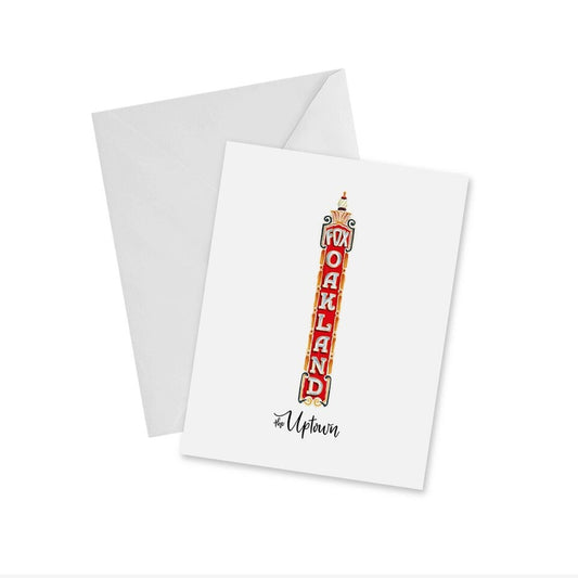 Fox Theater San Francisco Notecard