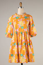 Load image into Gallery viewer, Floral Puff Sleeve Dress
