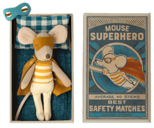 Load image into Gallery viewer, Super Hero Mouse - Little brother in matchbox
