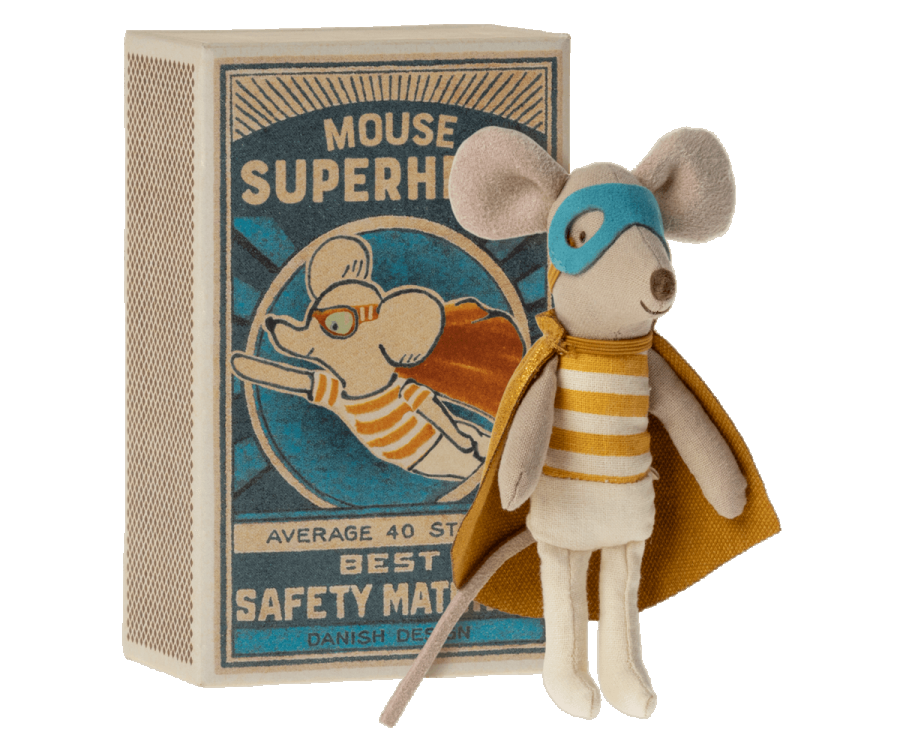 Super Hero Mouse - Little brother in matchbox