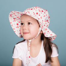Load image into Gallery viewer, Strawberry | Cotton Floppy Sun Hat
