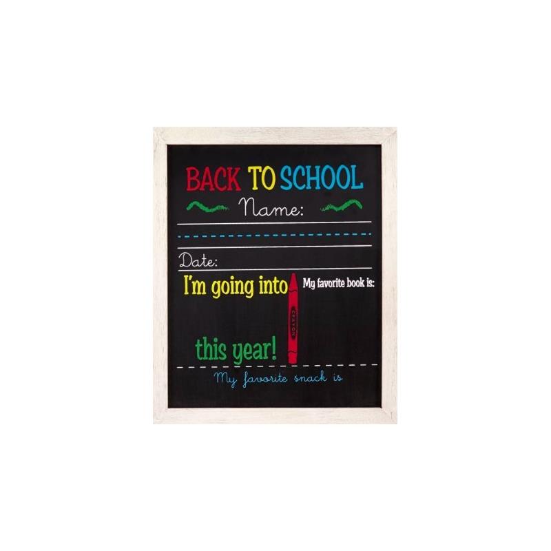 Birthday And School Chalkboard
