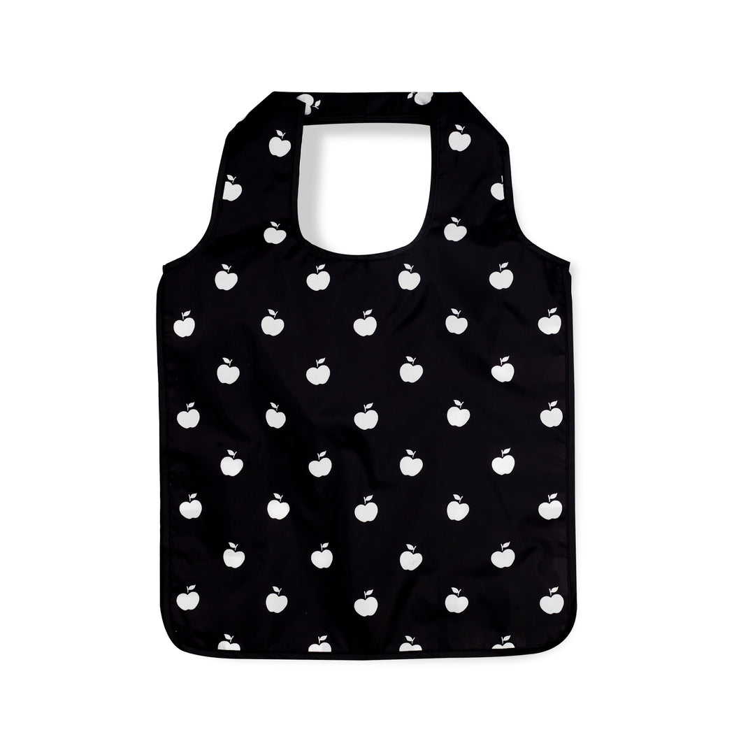 Apple Dots and Stripes Reusable Shopping Tote