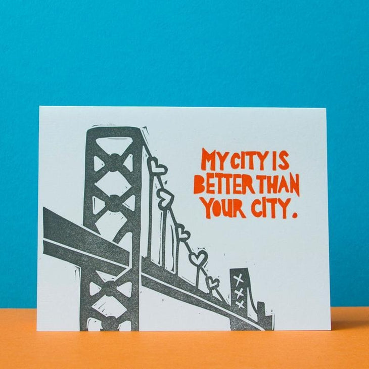 My City Is Better Than Your City Card