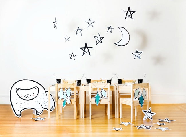 Moon/Star Hanging Decor