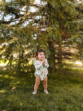 Load image into Gallery viewer, Leah Romper - Christmas Trees
