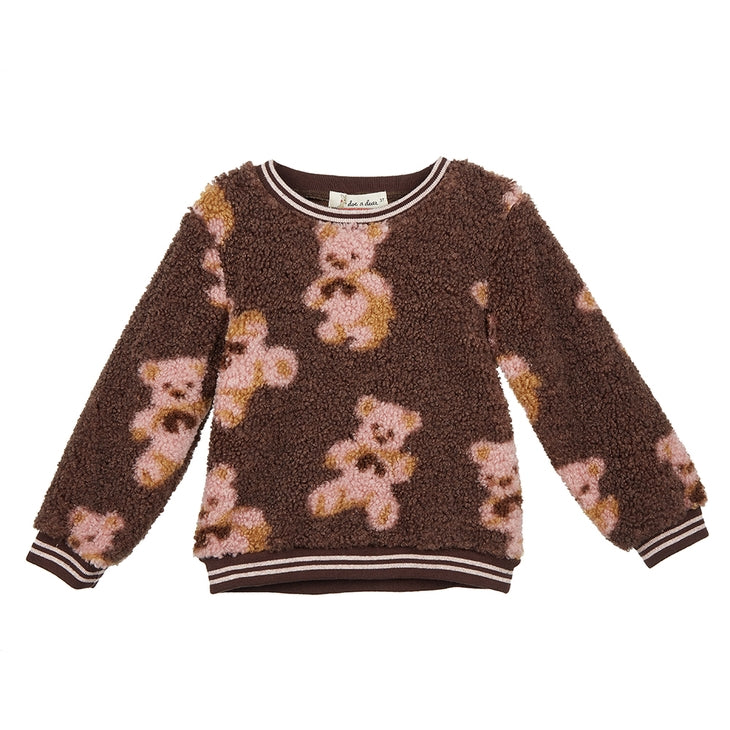 Teddy Bear Fleece Sweatshirt (two colors)