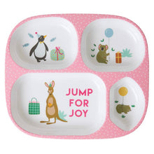 Load image into Gallery viewer, Baby Dinner Set in Gift Box Pink Party Animal Print 4 pcs.
