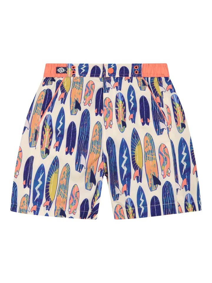Rashguard Swim Set - Orange Surf