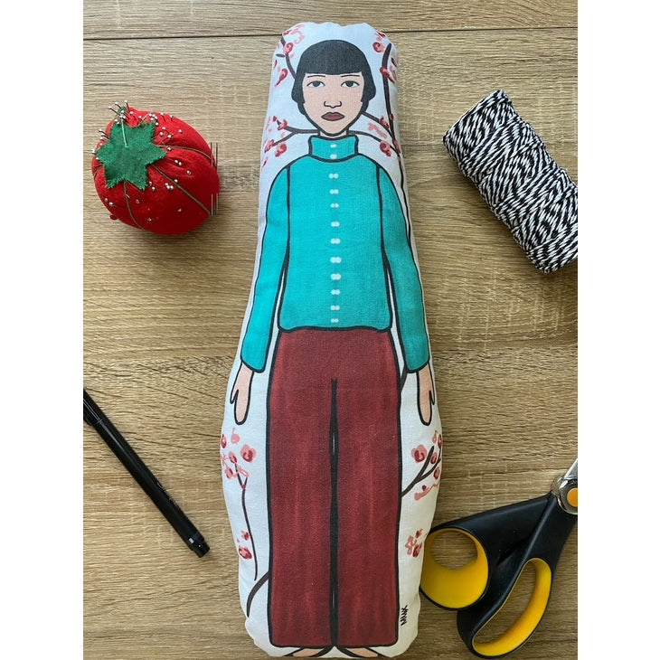 Anna May Wong DIY Doll Fabric