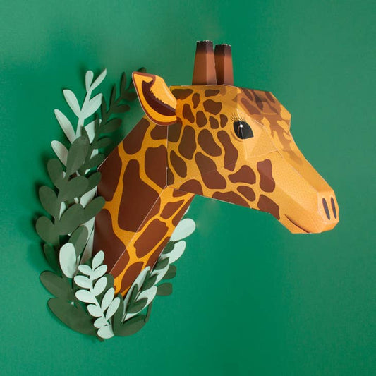 Create Your Own Gentle Giraffe Head