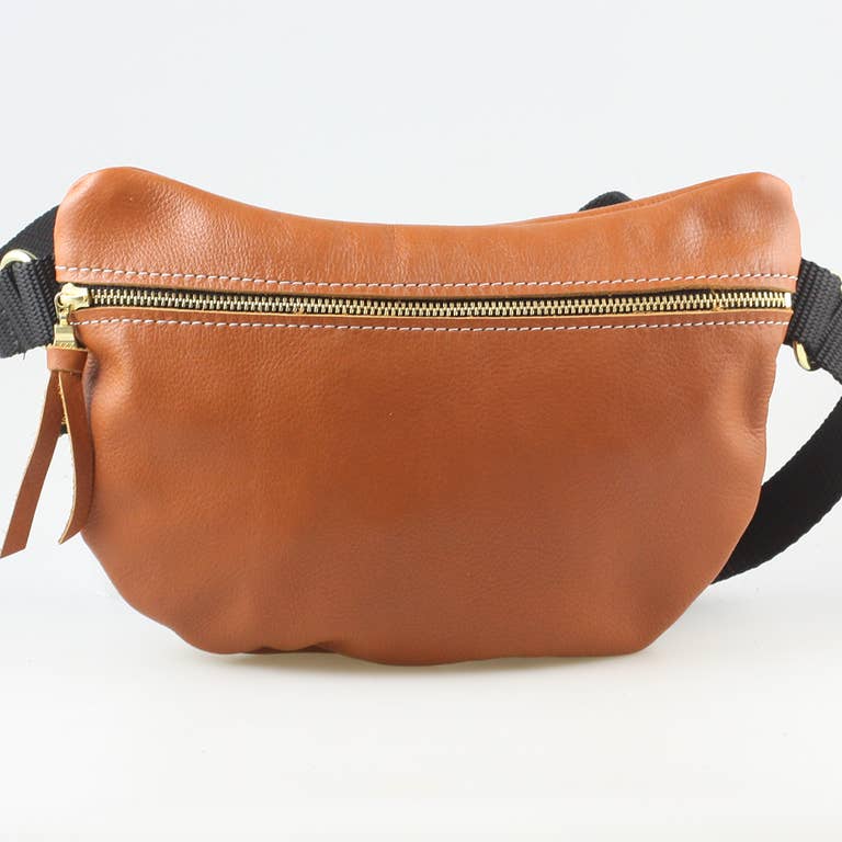 The Ruston Leather Hip Bag (several colors)