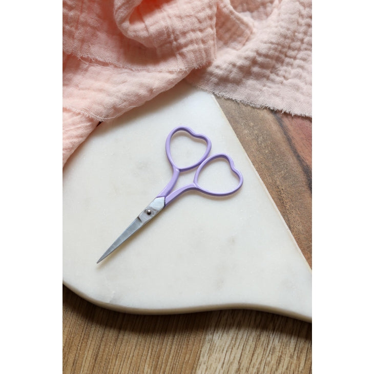 Heart Embroidery Scissors (several colors)