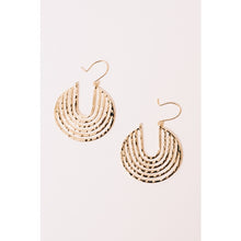 Load image into Gallery viewer, Anjuli Hoop Earrings - 18k Gold Plating
