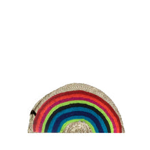 Load image into Gallery viewer, Rainbow Straw Clutch
