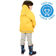 Load image into Gallery viewer, Cozy-Dry Waterproof Jacket - Yellow

