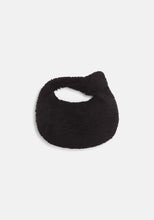 Load image into Gallery viewer, Faux Sheepskin Bag - Black
