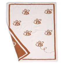 Load image into Gallery viewer, BEES Print Kids Luxury Soft Throw Blanket
