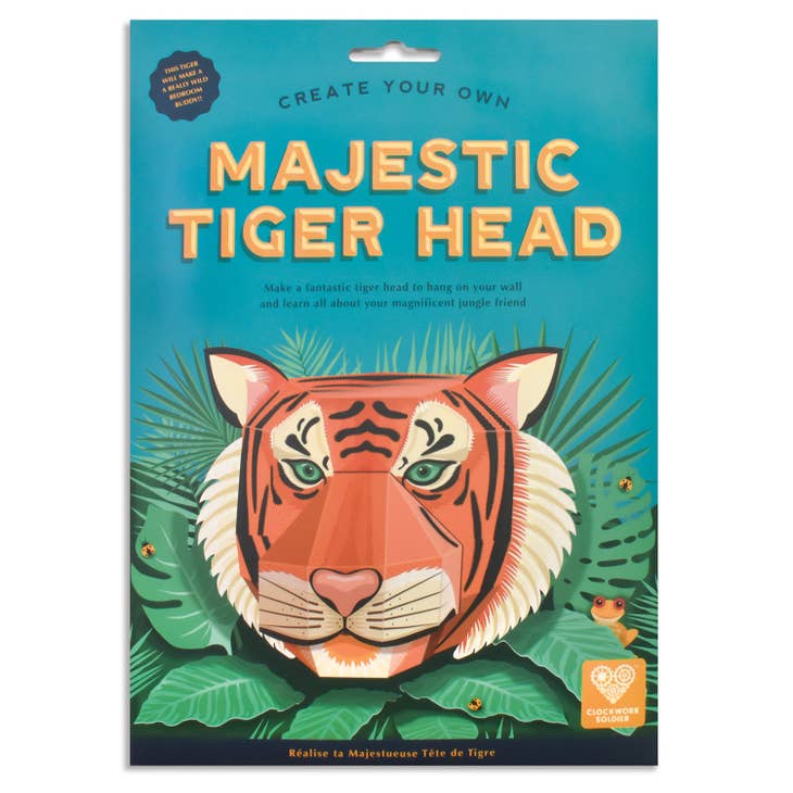 Create Your Own Majestic Tiger Head