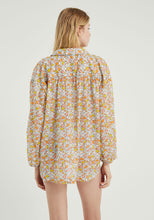 Load image into Gallery viewer, Fish Print Oversized Long-Sleeved Shirt
