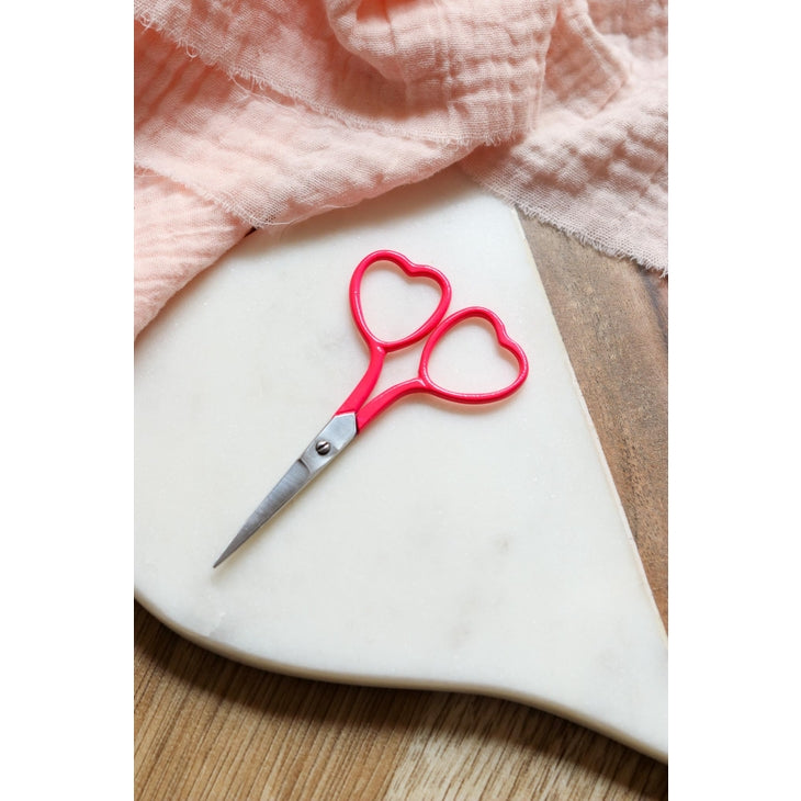 Heart Embroidery Scissors (several colors)