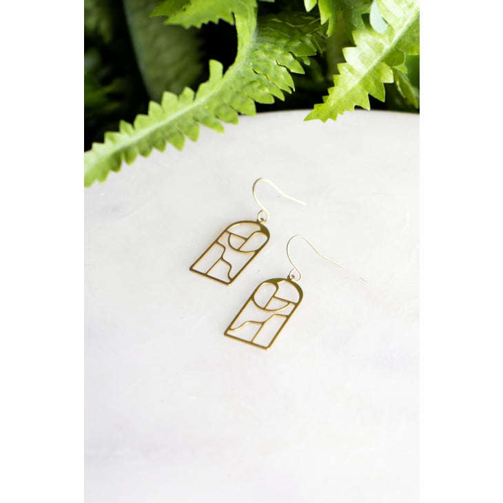 Cathedral Window Earrings