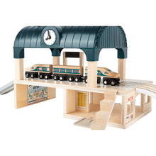 Load image into Gallery viewer, Train Station Playset with Accessories
