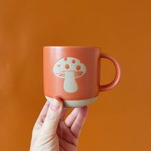 Load image into Gallery viewer, Retro Mushroom Ceramic Mug
