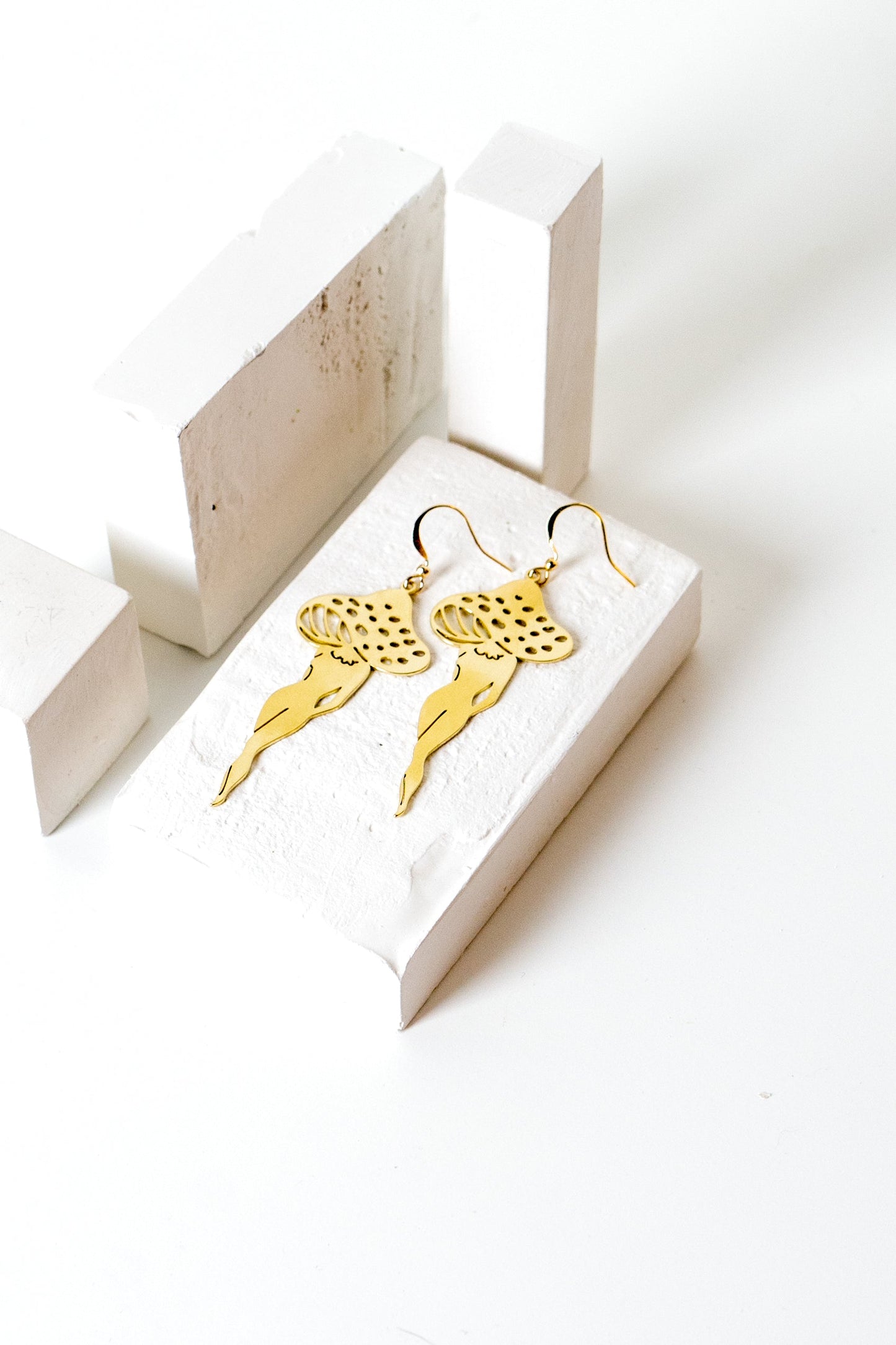 Amanita Mushroom Earrings