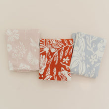 Load image into Gallery viewer, Organic Cotton Blanket Floral
