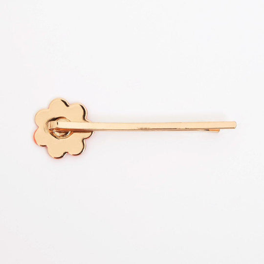 Daisy Enamel Hair Slides (set of 6)