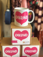 Load image into Gallery viewer, Oakland Heart Ceramic Mug
