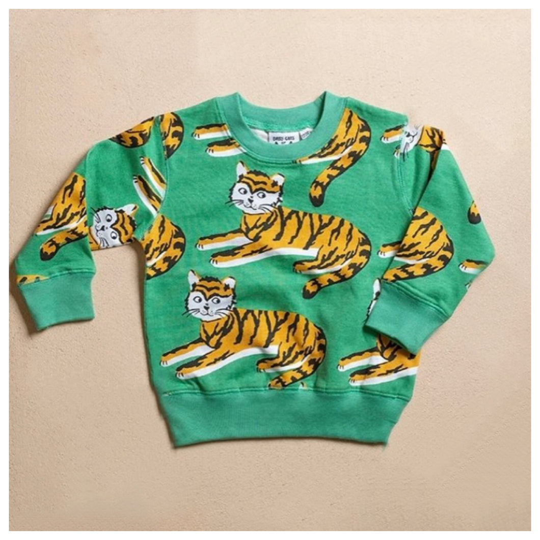 Tiger Allover Sweatshirt - Adult