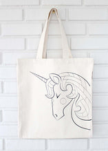 Load image into Gallery viewer, Unicorn Organic Coloring Kit Tote
