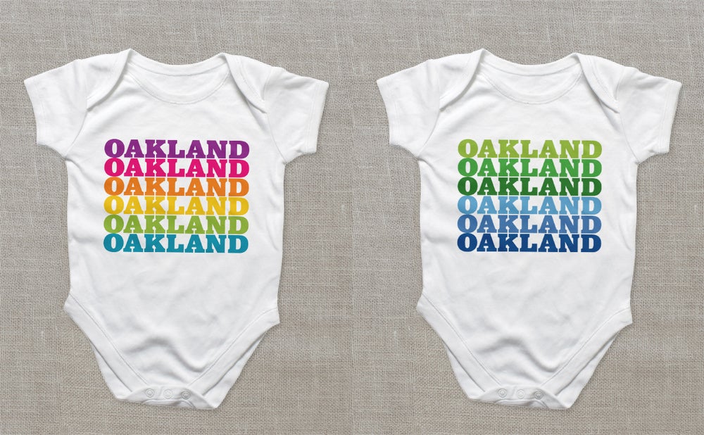 Oakland Onesie (two colors)