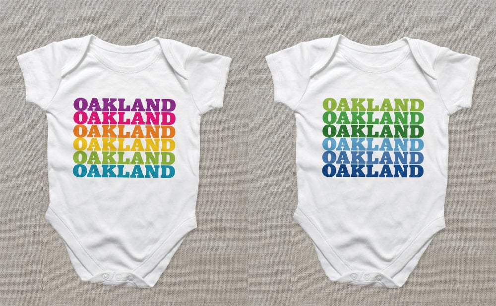 Oakland Onesie (two colors)