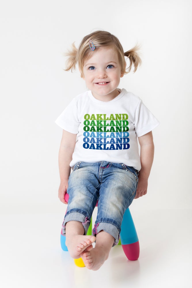 Oakland Rainbow Kids Tee (two colors)