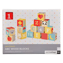 Load image into Gallery viewer, ABC Wooden Alphabet Blocks

