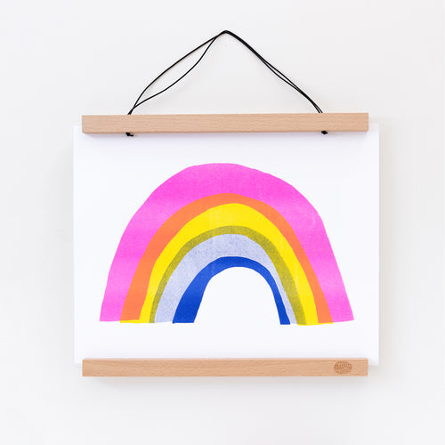Rainbow - Risograph Print