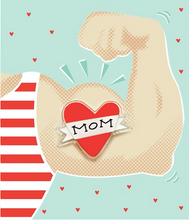 Load image into Gallery viewer, &quot;Mom&quot; Tattoo Acrylic Pin
